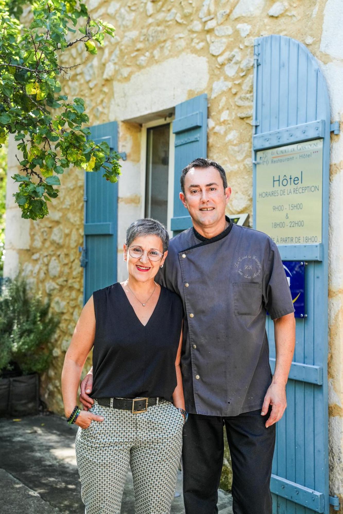 Logis Hotel & Restaurant Le Cadet De Gascogne Saint-Justin  Exterior foto